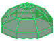 Windscreen 10 x 10 x 4 Octagonal Canopy