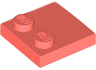 Tile, Modified 2 x 2 with Studs on Edge