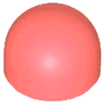 Brick, Round 1 x 1 x 2/3 Dome Top