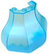 Tower Roof 4 x 8 x 6 Onion Dome, Faceted with Cutouts