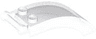 Windscreen 6 x 2 x 2 with Bar Handle