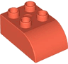 Duplo, Brick 2 x 3 Slope Curved