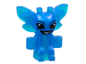 Cornish Pixie with Black Eyes and Open Mouth Smile with White Teeth Pattern
