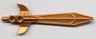 Large Figure Weapon, Sword Jayko / King Mathias (Series 1) with Axle