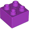 Duplo, Brick 2 x 2