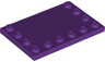 Tile, Modified 4 x 6 with Studs on Edges