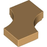 Tile, Modified 2 x 2 with 2 1 x 1 Curved Cutouts (Double Arrow)