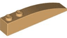 Slope, Curved 6 x 1 with 2 Studs