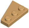 Wedge, Plate 3 x 2 Right