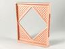 Scala Wall, Diamond Shaped Window 8 x 2 x 8