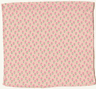 Scala Cloth Shower Curtain with Repeating Flowers Pattern