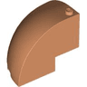 Brick, Round Corner 5 x 5 x 3 1/3 Dome Top