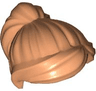 Minifigure, Hair Female Ponytail and Swept Sideways Fringe