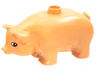 Duplo Pig Adult, Lowered Head