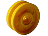 Wheel 18mm D. x  8mm with Fake Bolts and Deep Spokes with Inner Ring