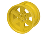 Wheel 56mm D. x 34mm Technic Racing Medium, 6 Pin Holes