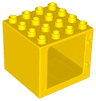 Duplo Door / Window Frame 4 x 4 x 3 Thin Top