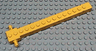 Crane Arm Outside, Wide with End Notch, 2 Fixed Rotatable Friction Pins