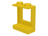Window 1 x 2 x 2 Plane, Single Top Hole and Double Bottom Holes for Glass