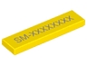 Tile 1 x 4 with SM-xxxxxxxx Pattern