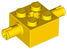 Brick, Modified 2 x 2 with Pins and Axle Hole