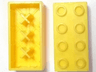 Minitalia Brick 2 x 4 with Bottom X Supports