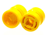 Wheel  8mm D. x 9mm for Slicks, Hole Notched for Wheels Holder Pin