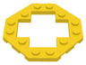 Plate, Modified 6 x 6 Octagonal with 4 x 4 Open Center