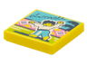 Tile 2 x 2 with BeatBit Album Cover - Flamenco Dancer Pattern