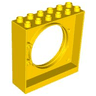 Duplo Ball Tube Exit Brick 2 x 6 x 5 with Round Doorway