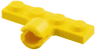 Plate, Modified 1 x 4 with Tow Ball Socket, Long, 2 Slots (8mm Socket Length)