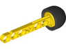 Projectile Arrow, Liftarm Shaft with Solid Black Rubber End