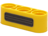 Technic, Liftarm Thick 1 x 3 with Silver and Black Grille Pattern