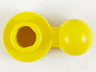 Plate, Round 1 x 1 with Tow Ball with Hexagon Shaped Hole (Homemaker Figure / Maxifigure Hand)