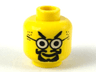 Minifigure, Head Glasses with Goatee Pattern