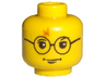 Minifigure, Head Glasses with Lightning Bolt on Forehead Pattern (HP Harry Potter)