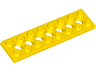 Technic, Plate 2 x 8 with 7 Holes