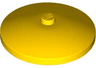 Dish 4 x 4 Inverted (Radar) with Solid Stud