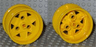 Wheel 43.2mm D. x 26mm Technic Racing Small, 3 Pin Holes