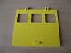 Garage Door 1 x 12 x 9 with Three Windows, Locking Dual 2 Finger Hinges