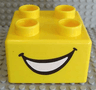Quatro Brick 2 x 2 with Smile Pattern