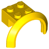 Vehicle, Mudguard 4 x 2 1/2 x 1 2/3 with Arch Round