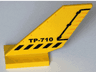 Tail Shuttle with Black 'TP-710', Danger Stripes, and Rudder Pattern