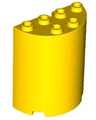 Cylinder Half 2 x 4 x 4