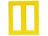 Duplo Door / Window Pane 1 x 3 x 4 with Two Panes