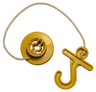Duplo Technic Wedge Belt Pulley with 28L Cord (x77b) and Duplo Hook Short With Crossbar