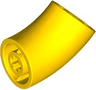 Brick, Round 2 x 2 D. 45 degrees Elbow (25.5mm Standing Height)
