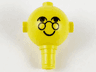 Homemaker Figure / Maxifigure Head with Black Eyes, Glasses, and Smile Pattern