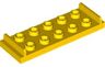 Plate, Modified 2 x 6 with Inset Panels on Both Ends
