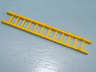 Ladder 10.4cm (collapsed) 2-Piece - Top Section with 12 Rungs and 3 Stops
